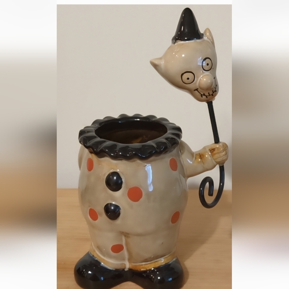 Nwt Yankee Candle Boney Bunch 2018 Clowning Around Votive Holder Clown Carnival